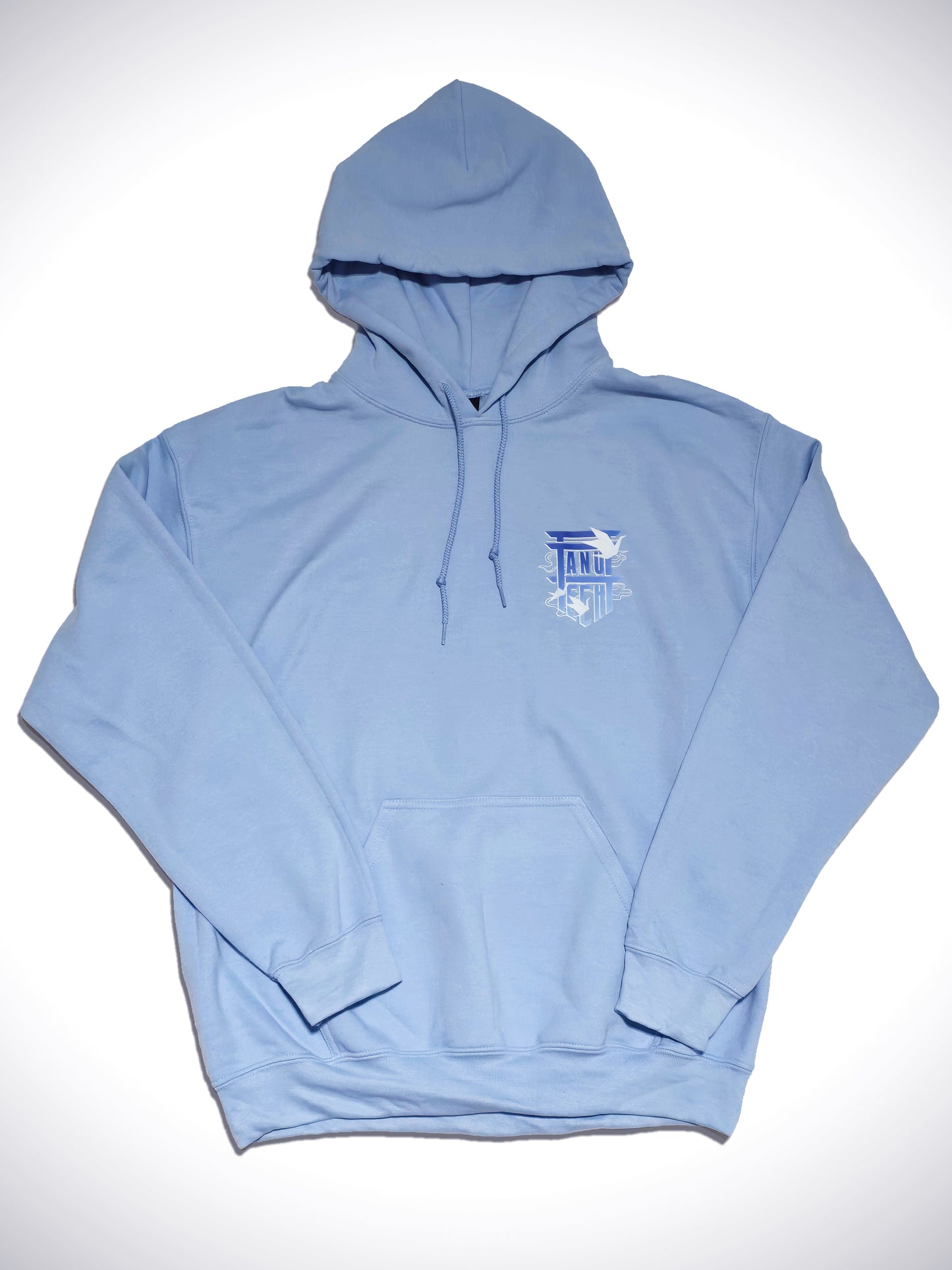 Hoodie Origami Blue Dragon