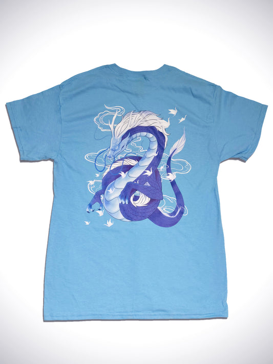 T-Shirt Blue Dragon