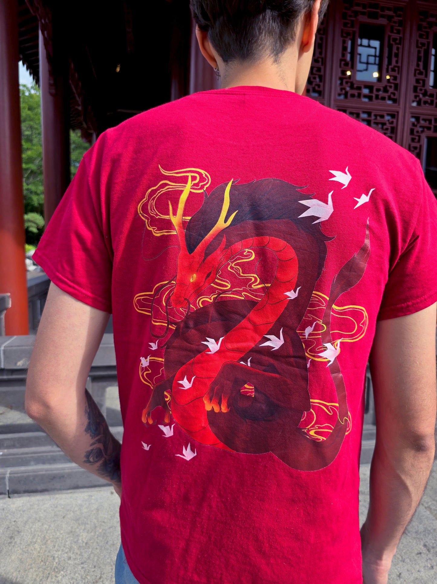 T-Shirt Red Dragon