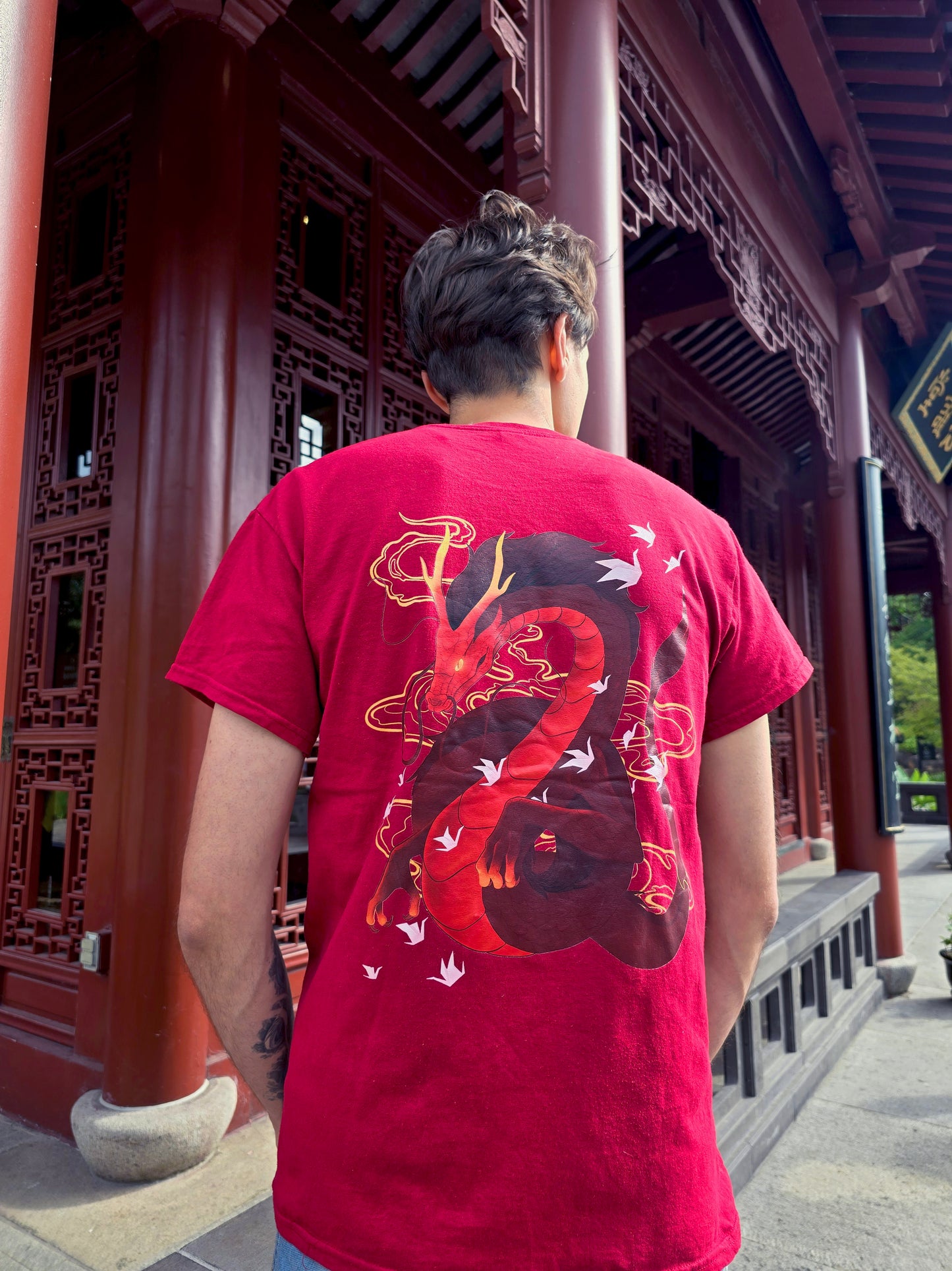 T-Shirt Red Dragon